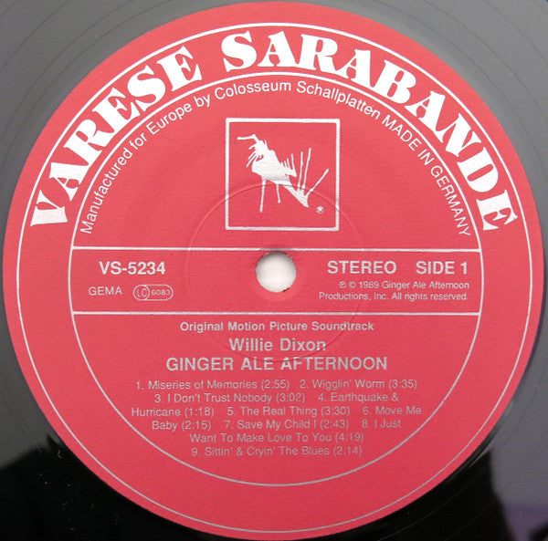 Willie Dixon ~ Ginger Ale Afternoon (Vinyl) - Djungel & Jazz