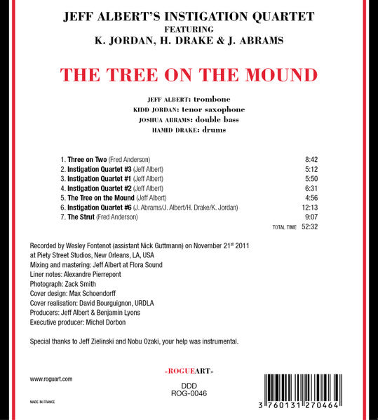 Jeff Albert's Instigation Quartet ~ The Tree On The Mound (Vinyl) - Djungel & Jazz