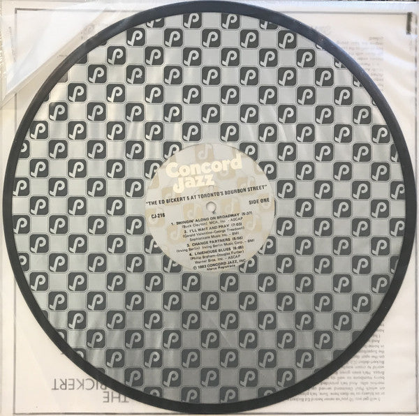 Ed Bickert 5 ~ At Toronto's Bourbon Street (Vinyl) - Djungel & Jazz