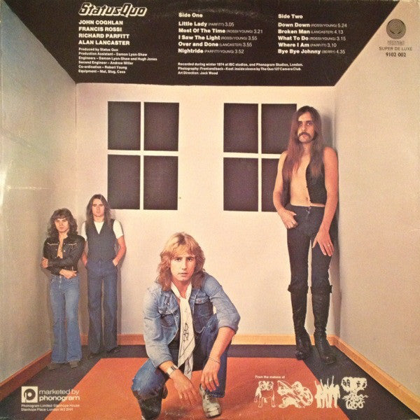 Status Quo ~ On The Level (Vinyl) - Djungel & Jazz