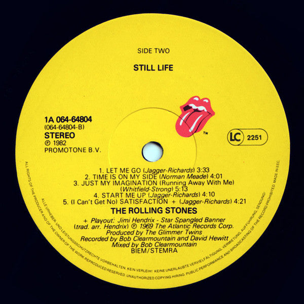 Rolling Stones* : Still Life (American Concert 1981) (LP, Album, Gat)