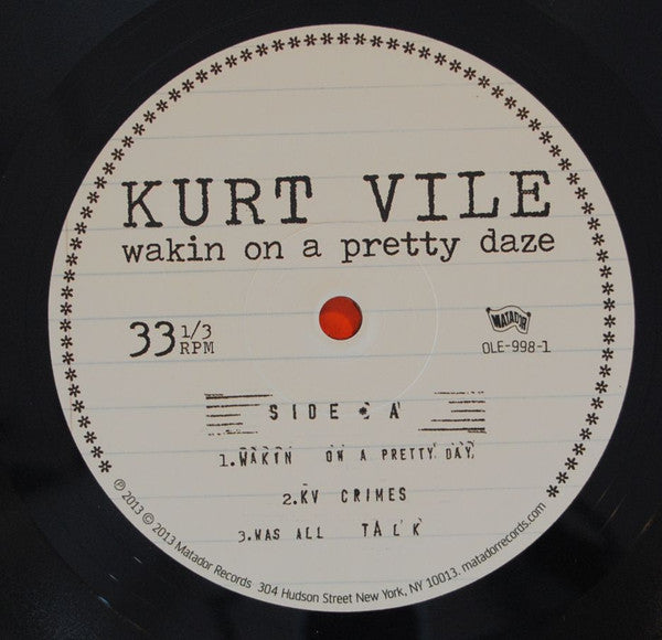 Kurt Vile ~ Wakin On A Pretty Daze (Vinyl) - Djungel & Jazz