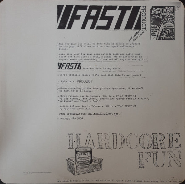 Various ~ Fast Product (Vinyl) - Djungel & Jazz