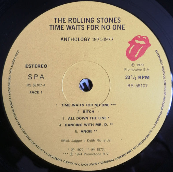 The Rolling Stones ~ Time Waits For No One (Anthology 1971-1977) (Vinyl) - Djungel & Jazz