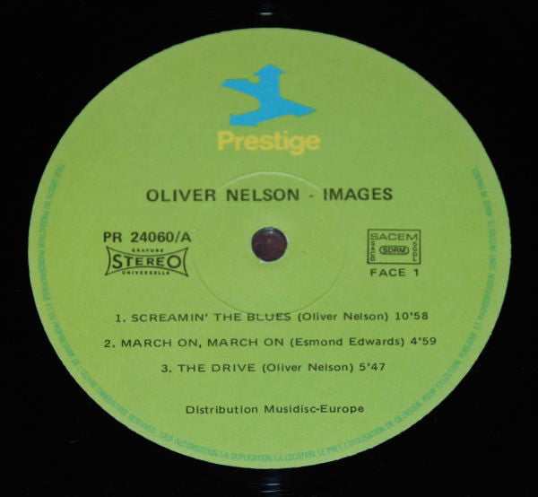 Oliver Nelson Featuring Eric Dolphy ~ Images (Vinyl) - Djungel & Jazz