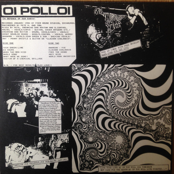 Oi Polloi ~ In Defence Of Our Earth (Vinyl) - Djungel & Jazz
