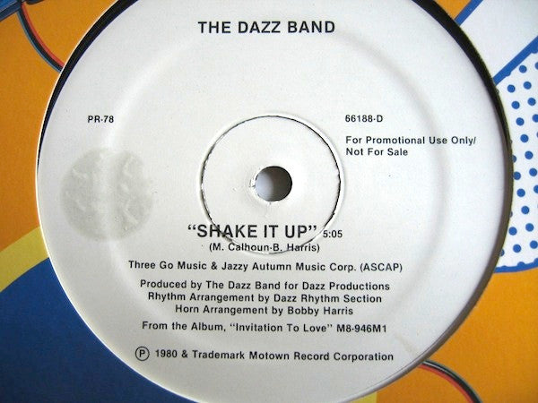 The Dazz Band* / Jermaine Jackson : Shake It Up / Little Girl Don't You Worry / You Like Me Don't You (12", Promo)