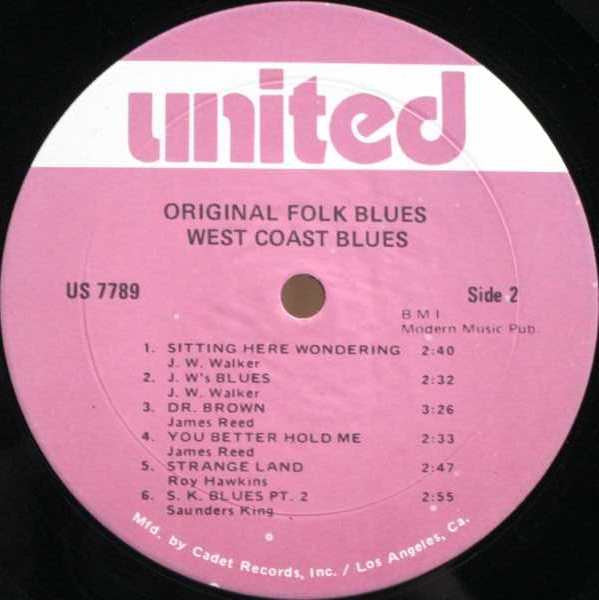Various ~ West Coast Blues (Vinyl) - Djungel & Jazz