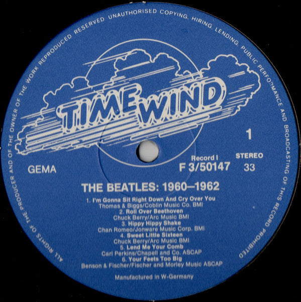The Beatles ~ 1960 - 1962 (Vinyl) - Djungel & Jazz