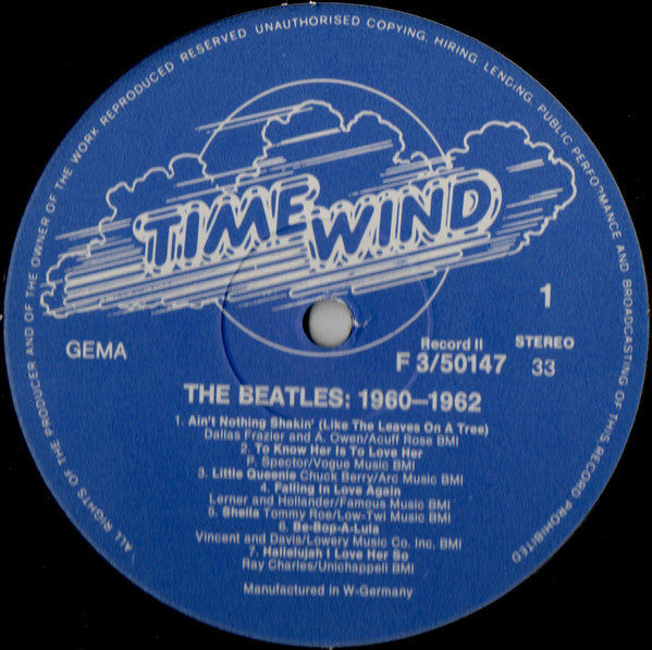 The Beatles ~ 1960 - 1962 (Vinyl) - Djungel & Jazz