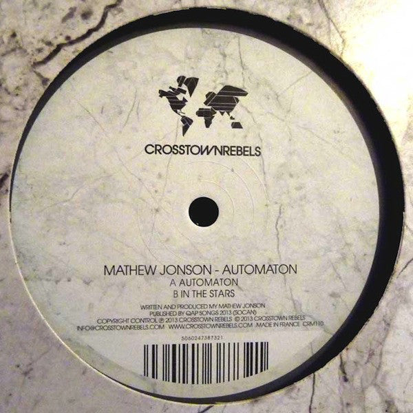 Mathew Jonson ~ Automaton (Vinyl) - Djungel & Jazz