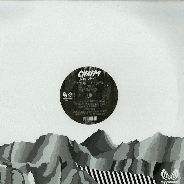 Chaim ~ We Are (Vinyl) - Djungel & Jazz