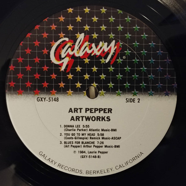 Art Pepper : Artworks (LP, Album, Pit)