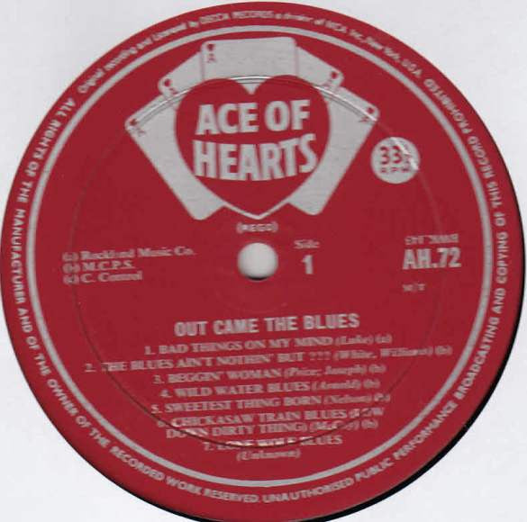 Various ~ Out Came The Blues (Vinyl) - Djungel & Jazz