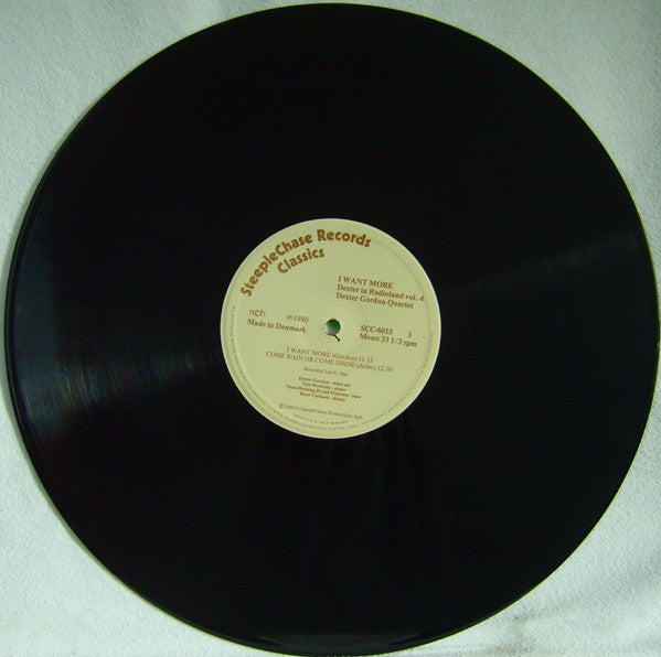 Dexter Gordon Quartet ~ I Want More (Vinyl) - Djungel & Jazz