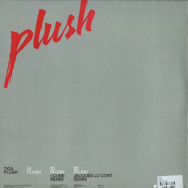 Tiga ~ Plush (Vinyl) - Djungel & Jazz