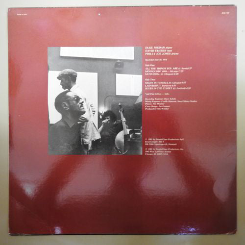 Duke Jordan Trio ~ The Great Session (Vinyl) - Djungel & Jazz