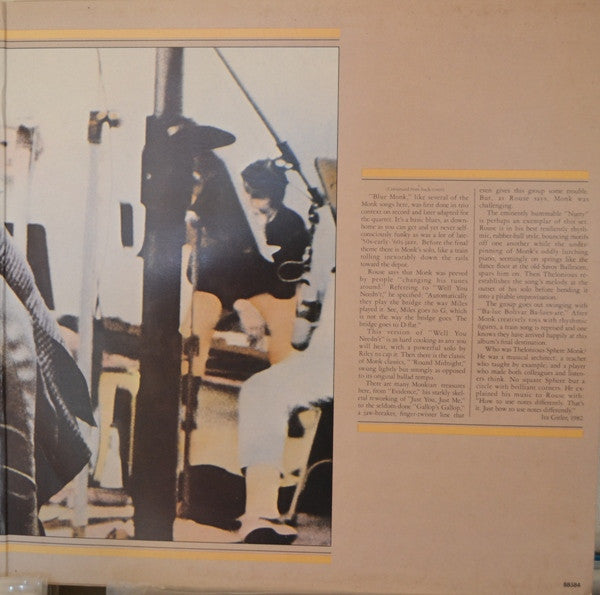 Thelonious Monk ~ Live At The It Club (Vinyl) - Djungel & Jazz