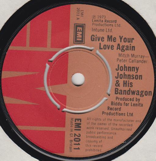 Johnny Johnson & His Bandwagon ~ Give Me Your Love Again (Vinyl) - Djungel & Jazz