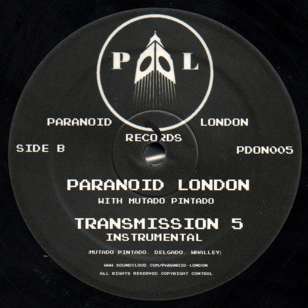 Paranoid London With Mutado Pintado ~ Transmission 5 (Vinyl) - Djungel & Jazz