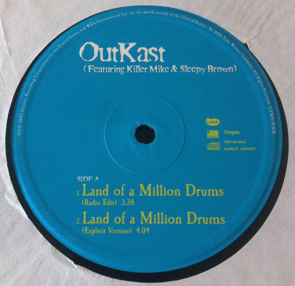OutKast Featuring Killer Mike & Sleepy Brown ~ Land Of A Million Drums (Vinyl) - Djungel & Jazz