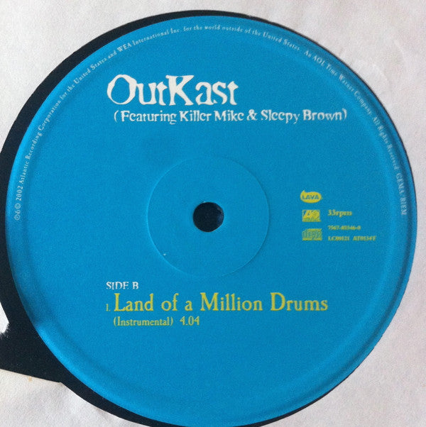 OutKast Featuring Killer Mike & Sleepy Brown ~ Land Of A Million Drums (Vinyl) - Djungel & Jazz