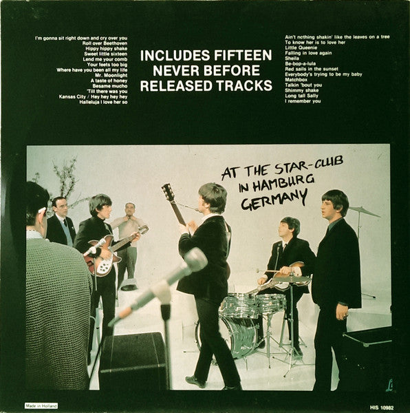 The Beatles ~ Live At The Star-Club In Hamburg Germany (Vinyl) - Djungel & Jazz