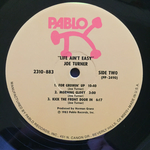 Joe Turner ~ "Life Ain´t Easy" (Vinyl) - Djungel & Jazz