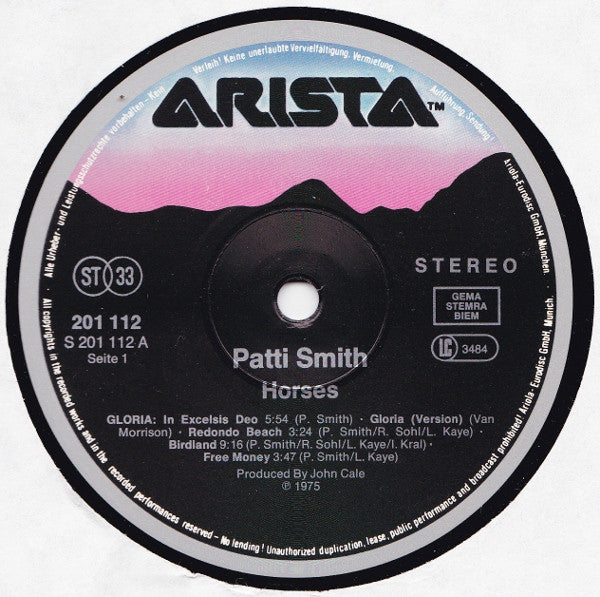 Patti Smith ~ Horses (Vinyl) - Djungel & Jazz