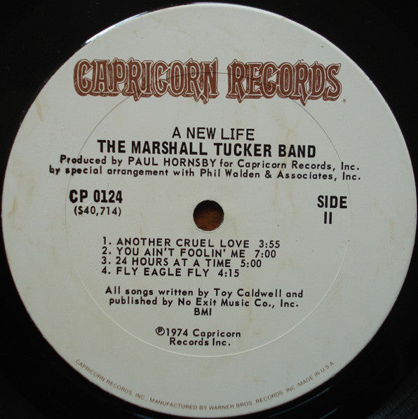 The Marshall Tucker Band ~ A New Life (Vinyl) - Djungel & Jazz