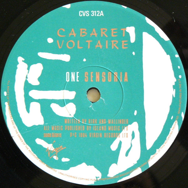 Cabaret Voltaire ~ Sensoria (Vinyl) - Djungel & Jazz