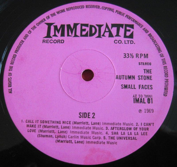 Small Faces : The Autumn Stone (2xLP, Comp)