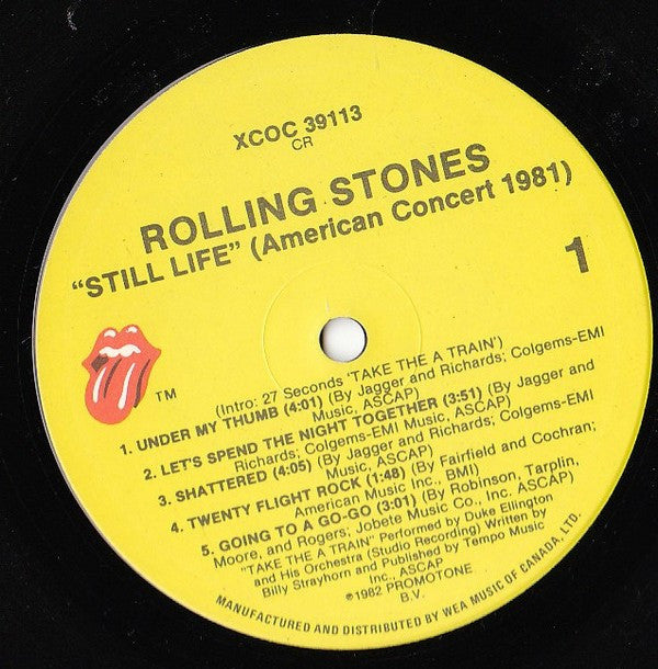 Rolling Stones ~ Still Life (American Concert 1981) (Vinyl) - Djungel & Jazz