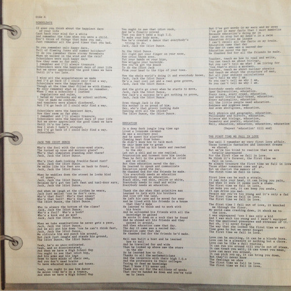 The Kinks ~ Schoolboys In Disgrace (Vinyl) - Djungel & Jazz