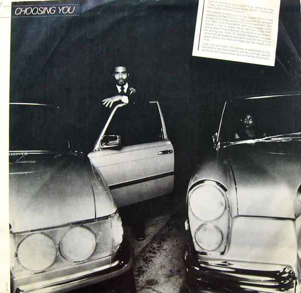 Lenny Williams ~ Choosing You (Vinyl) - Djungel & Jazz