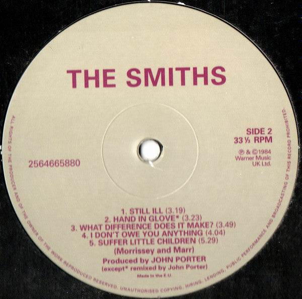 The Smiths ~ The Smiths (Vinyl) - Djungel & Jazz