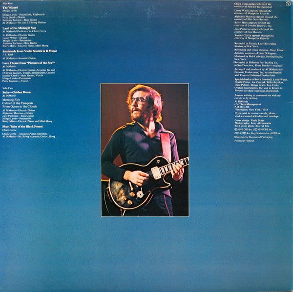 Al Di Meola ~ Land Of The Midnight Sun (Vinyl) - Djungel & Jazz