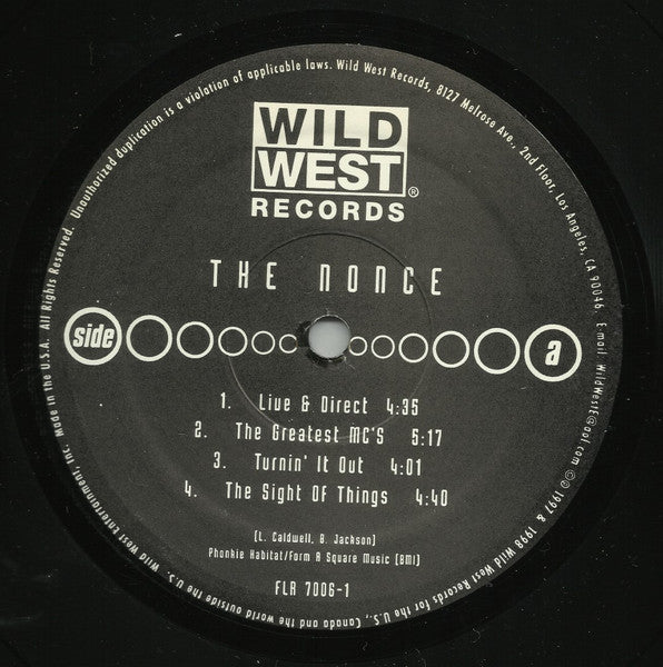 The Nonce : The Sight Of Things (12", EP)