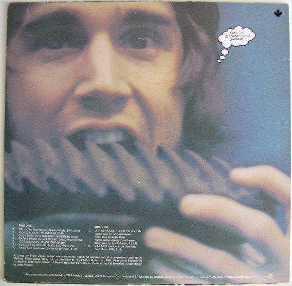 The Mothers ~ Burnt Weeny Sandwich (Vinyl) - Djungel & Jazz