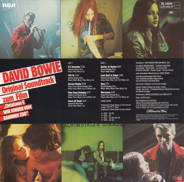 David Bowie ~ Original Soundtrack Zum Film "Christiane F. Wir Kinder Vom Bahnhof Zoo" (Vinyl) - Djungel & Jazz