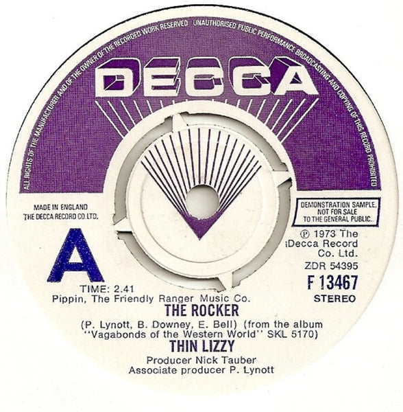 Thin Lizzy ~ The Rocker (Vinyl) - Djungel & Jazz