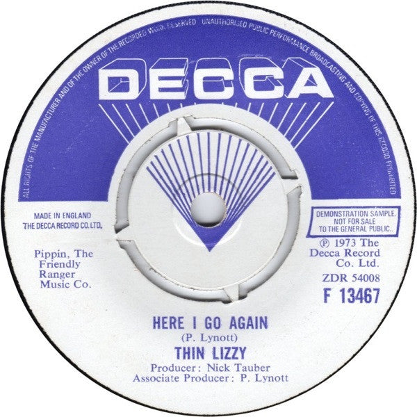 Thin Lizzy ~ The Rocker (Vinyl) - Djungel & Jazz