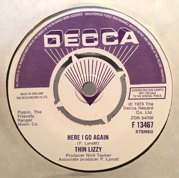 Thin Lizzy ~ The Rocker (Vinyl) - Djungel & Jazz