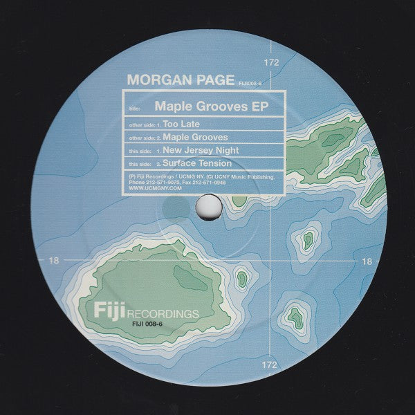 Morgan Page : Maple Grooves EP (12", EP)