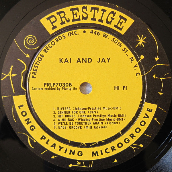Kai Winding And J.J. Johnson, Bennie Green : Kai And Jay, Bennie Green With Strings (LP, Comp)