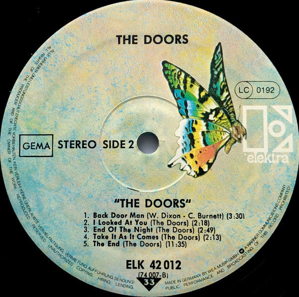 The Doors ~ The Doors (Vinyl) - Djungel & Jazz