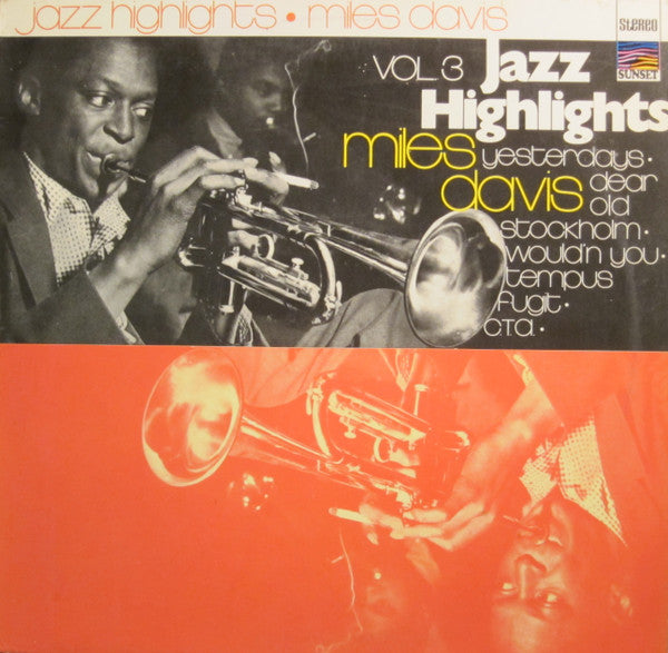Miles Davis ~ Jazz Highlights Vol.3 (Vinyl) - Djungel & Jazz