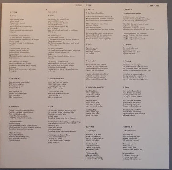 Béla Bartók / Schola Hungarica, László Dobszay : Huszonhét Kórusmű / Twenty-Seven Choruses (LP)