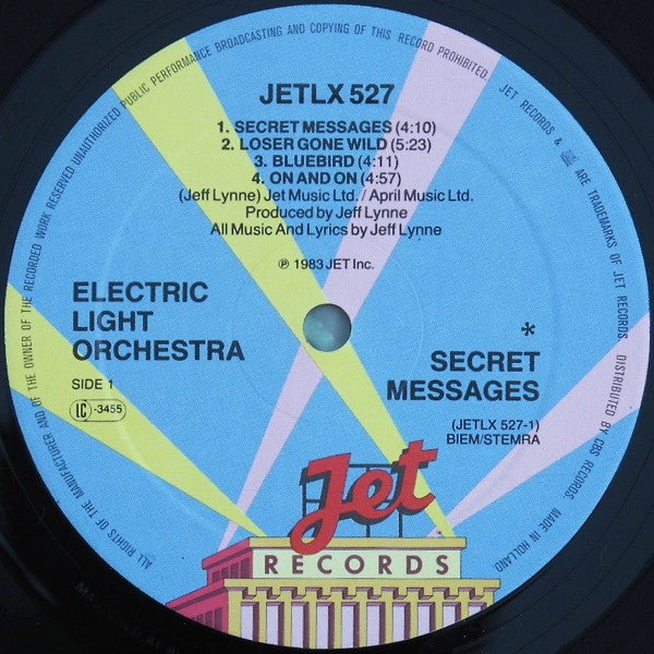 Electric Light Orchestra ~ Secret Messages (Vinyl) - Djungel & Jazz
