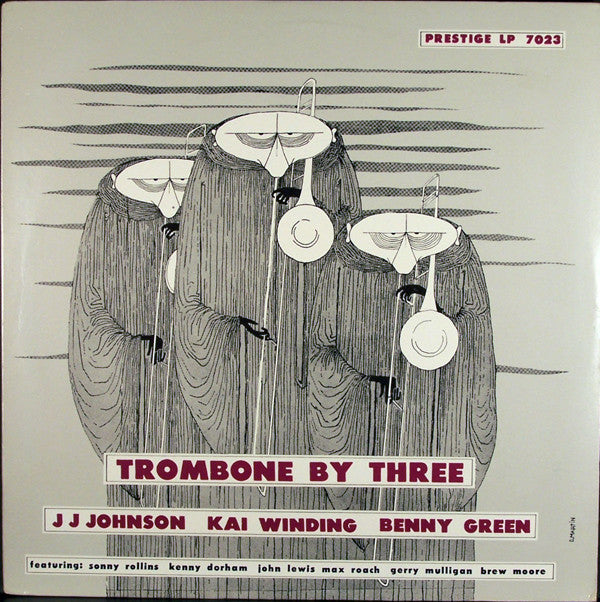 J.J. Johnson / Kai Winding / Bennie Green ~ Trombone By Three (Vinyl) - Djungel & Jazz